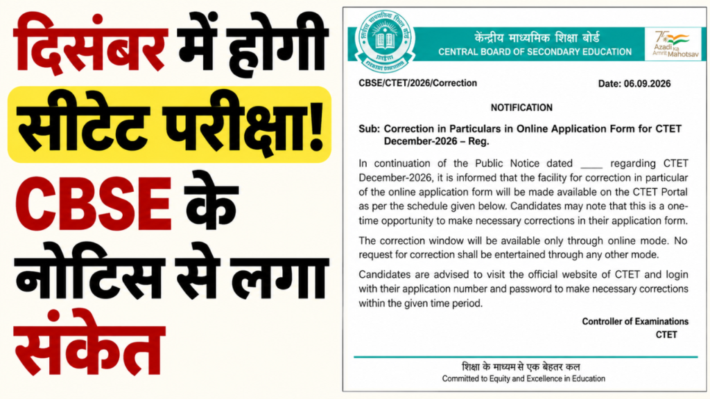 CTET Exam 2026