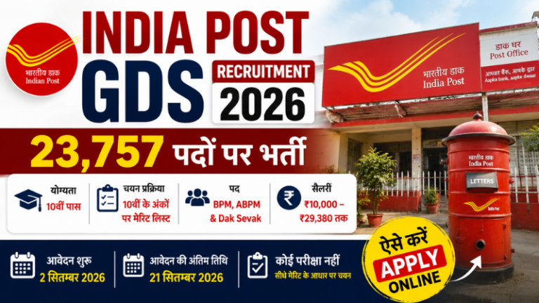 India Post GDS Recruitment 2026